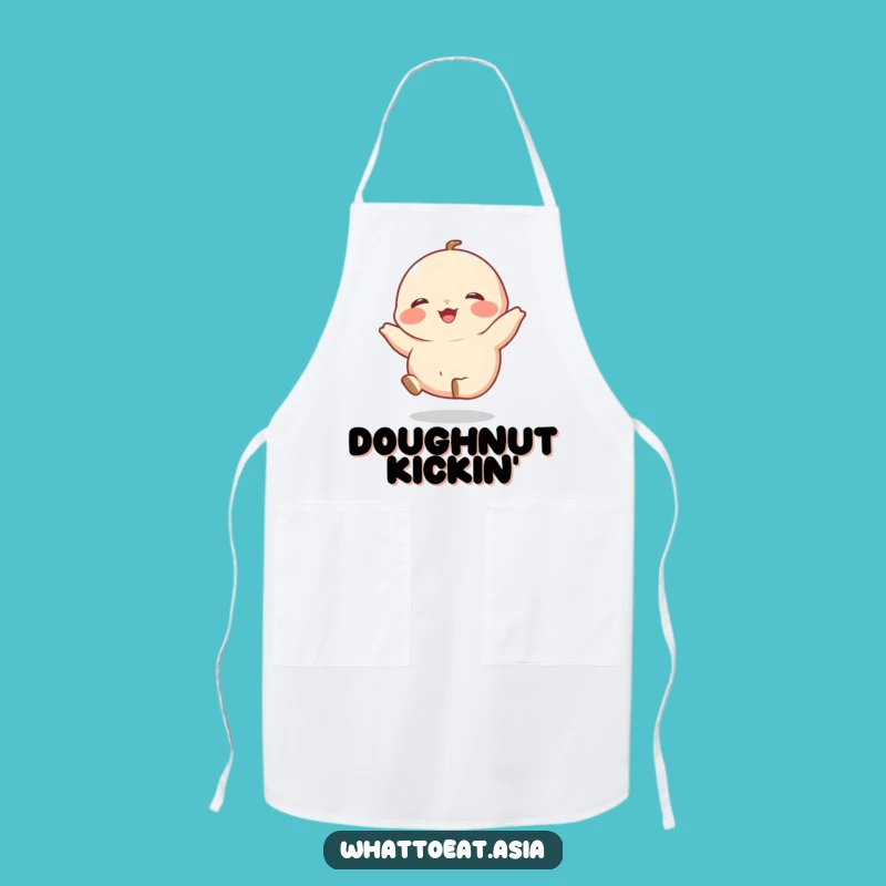 Funny Dumpling Apron: Giggling Cook Bib, Kitchen Accessory Gift!