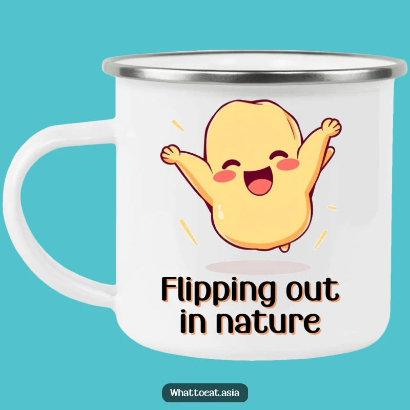 Funny Tempura Camping Mug: Fuel Your Adventures with Comical Energy!