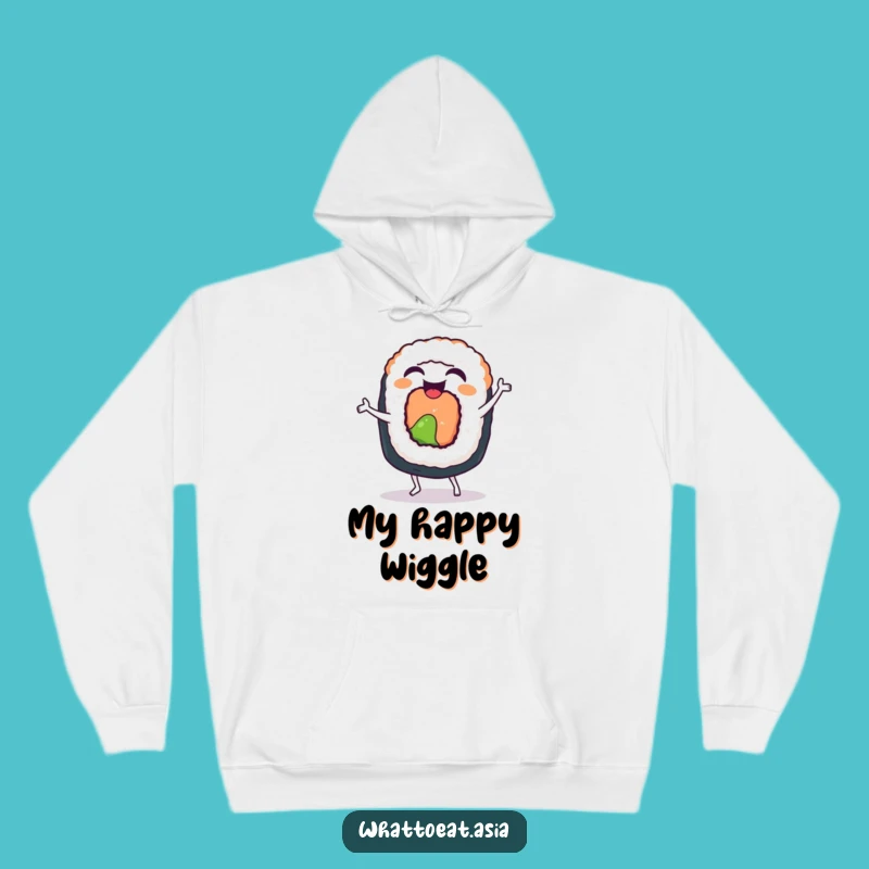 Funny Sushi Dance Hoodie: Cozy Up with Culinary Moves, Great Gift!