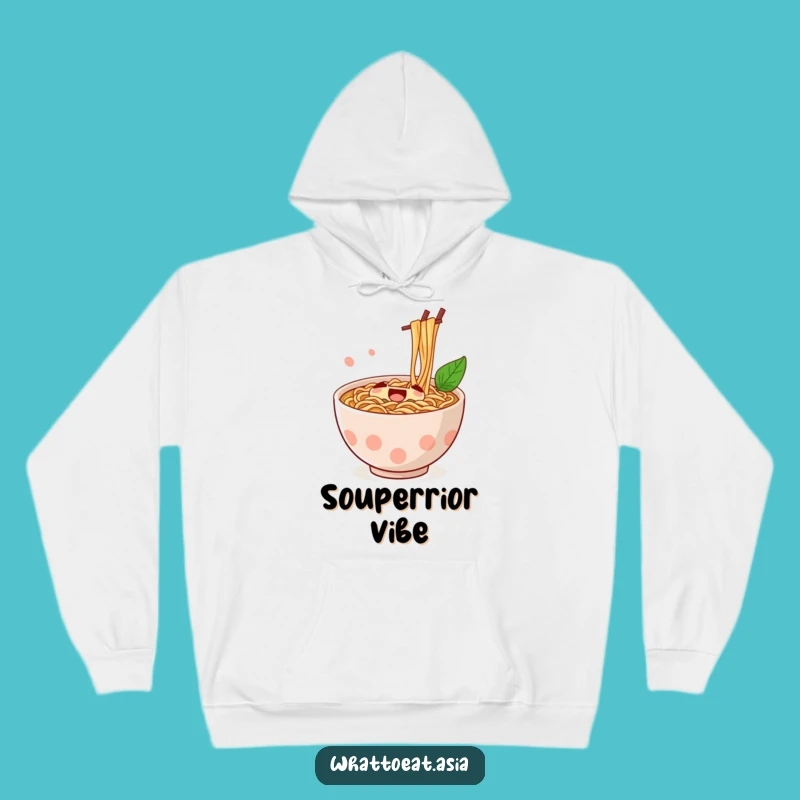 Funny Ramen Hoodie: Cozy Jubilant Bowl Stirring Gift for Cold Nights!