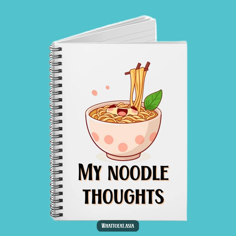 Funny Ramen Notebook: Jubilant Stirring Journal, Perfect Gift for Note-takers!